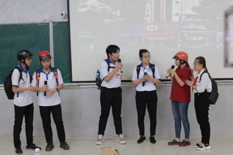 Đa dạng mô hình tuyên truyền về văn hóa giao thông