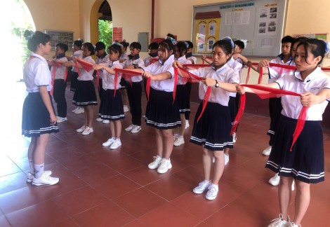 Hơn 350 học sinh tham gia Hội thi “Nghi thức

Đội giỏi” cấp thành phố