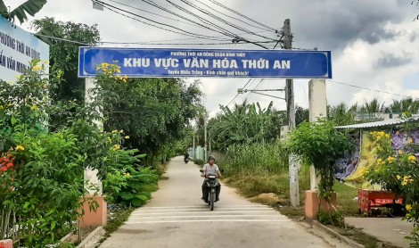 Chung sức phát triển khu dân cư văn minh