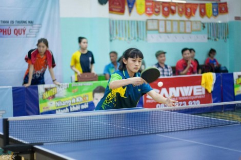 Phong trào Bóng bàn vẫn nhộn nhịp 