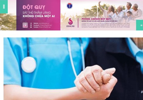 Theo dõi “dotquy.kcb.vn”, phòng bệnh đột quỵ