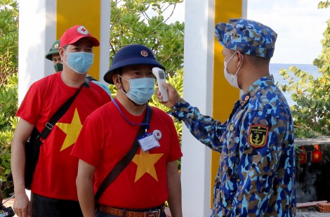 Huyện đảo Trường Sa kích hoạt hệ thống phòng, chống dịch Covid-19 ở mức độ cao nhất