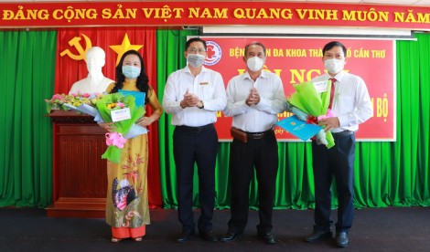 Bệnh viện Đa khoa TP Cần Thơ có thêm 2 Phó Giám đốc mới