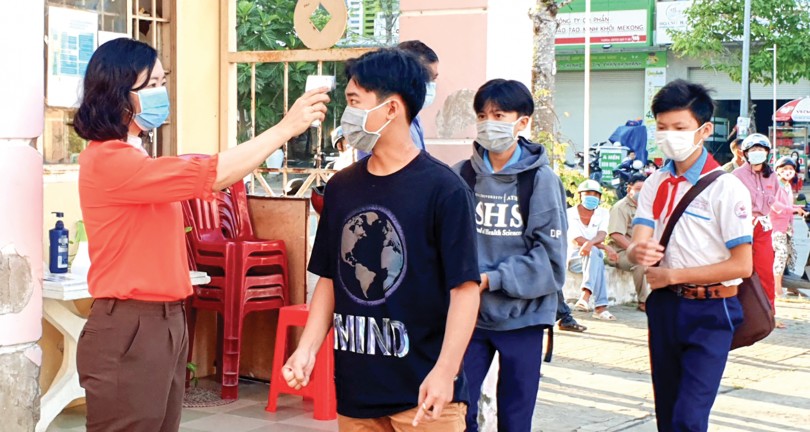 Ngày thi đầu tiên diễn ra an toàn, nghiêm túc