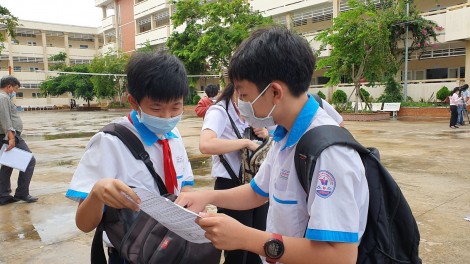 TP Cần Thơ công bố kết quả tuyển sinh lớp 10 vào 19 giờ ngày 15-6-2021