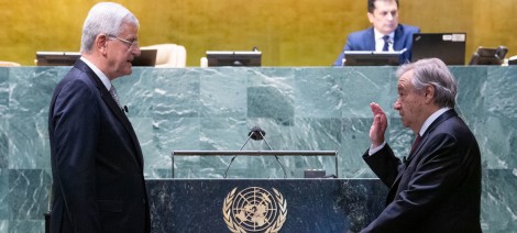 Ông Antonio Guterres bắt đầu nhiệm kỳ 2