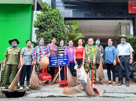 Chung sức xây dựng khu dân cư văn minh