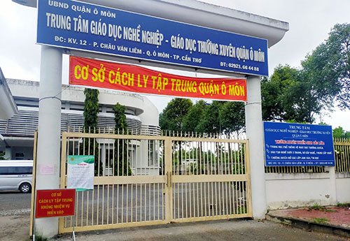 Cần Thơ phát hiện ca nhiễm COVID-19 ở khu cách ly tập trung