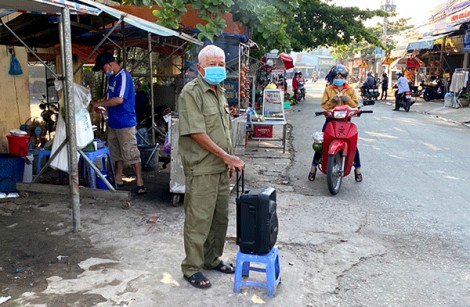Tuyên truyền lưu động về phòng, chống COVID-19