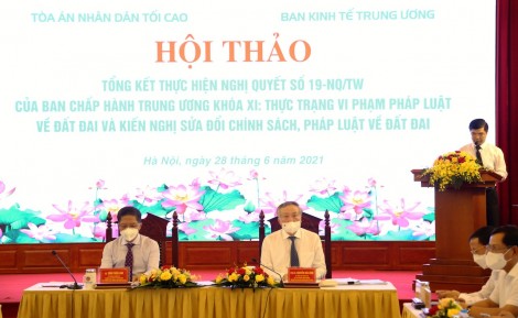 Điều chỉnh lại cơ chế, giảm thiểu các vi phạm liên quan đến đất đai