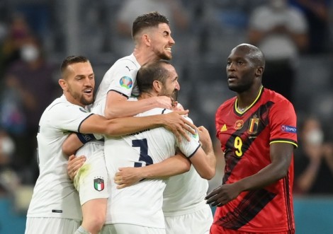 Hạ Bỉ 2-1, Ý vào bán kết EURO 2020