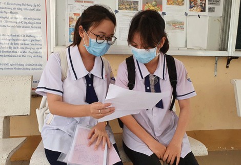 Ngày thi đầu tiên Kỳ thi tốt nghiệp THPT năm 2021 của TP Cần Thơ đã diễn ra an toàn, nghiêm túc