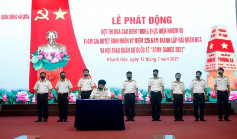 Lễ xuất quân tham gia Army Games 2021