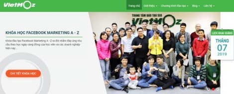 Cầm tay chỉ việc với chuyên gia cùng khóa học Facebook tại Vietmoz