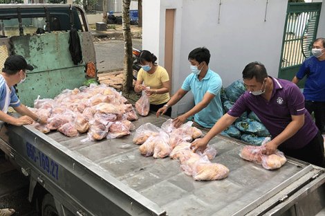 Nhiều hoạt động hỗ trợ người dân bị ảnh hưởng bởi dịch bệnh