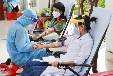 Công an thành phố Cần Thơ tổ chức chương trình hiến máu tình nguyện