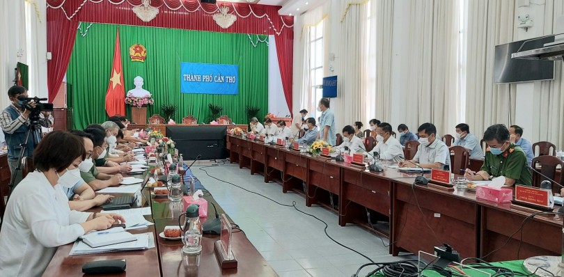 Tổ công tác đặc biệt của Chính phủ làm việc với Cần Thơ về phòng, chống dịch COVID-19