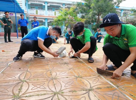 Các cấp Hội Sinh viên góp sức đảm bảo an toàn giao thông