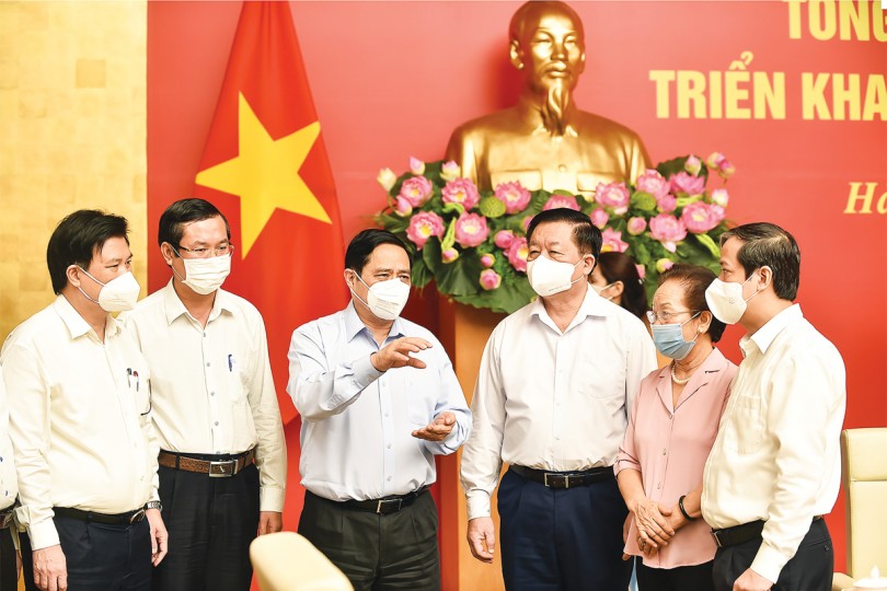 Chính phủ sẽ có giải pháp bảo đảm an toàn trường học gắn với tiêm vaccine
cho học sinh trong năm học mới