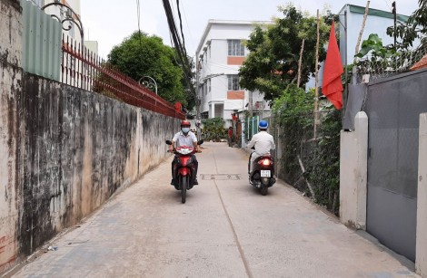 Tập trung nâng cấp đường, hẻm, góp phần đảm bảo an toàn giao thông
