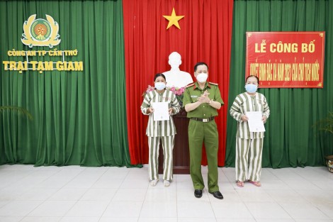 Cần Thơ có 8 phạm nhân được Chủ tịch nước đặc xá