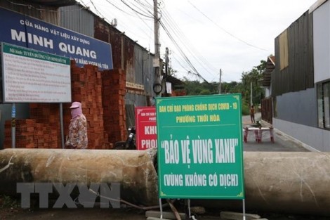 Bình Dương có 6 huyện, thị xã vùng xanh, về trạng thái bình thường mới