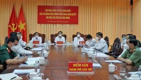 Cơ quan nội chính phải thật sự là những “thanh bảo kiếm sắc bén” và “lá chắn vững chắc” để bảo vệ Tổ quốc, giữ gìn trật tự kỷ cương của xã hội