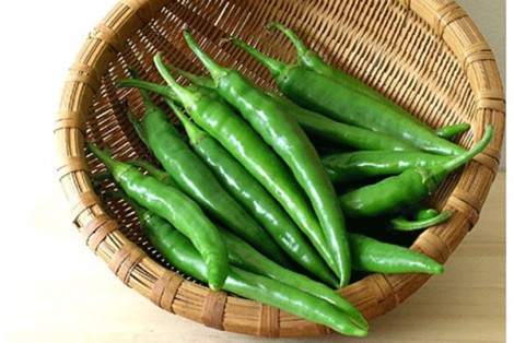 Ớt xanh - “thuốc bổ” cho sức khỏe