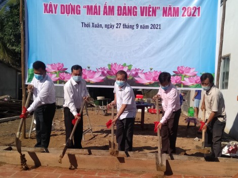 Khởi công xây dựng “Mái ấm đảng viên”