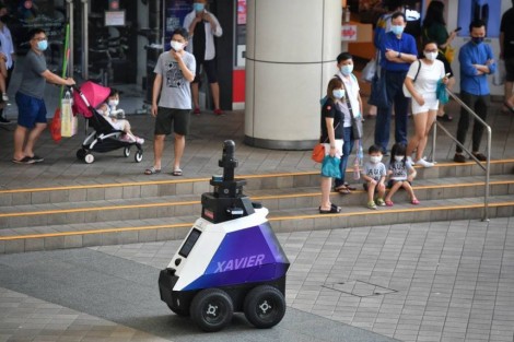 Robot hỗ trợ đắc lực cho cảnh sát