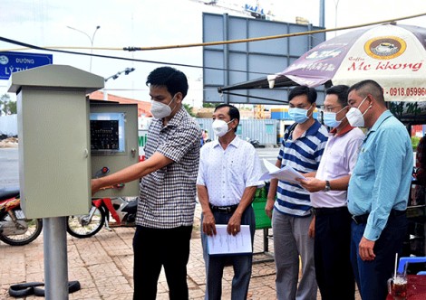 Ðưa vào khai thác công trình cải tạo nút giao đường Quang Trung với đường Lý Thái Tổ