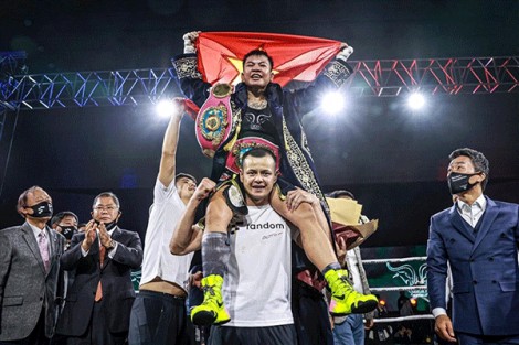 Võ sĩ của Cần Thơ đoạt đai vô địch WBO thế giới