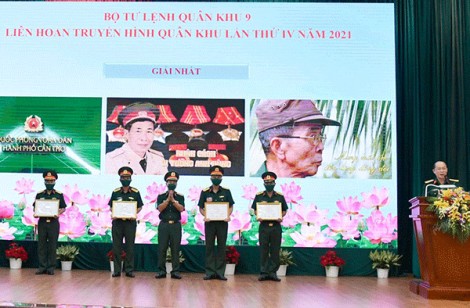 Bế mạc Liên hoan Truyền hình Quân khu 9 lần thứ IV