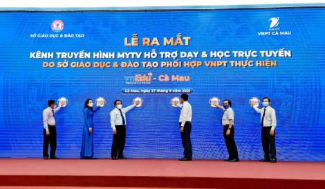 Cà Mau khắc phục khó khăn trong dạy và học trực tuyến