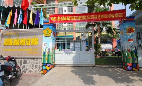 Trường Mầm non Sen Hồng được giao đất phục vụ giáo dục - đào tạo