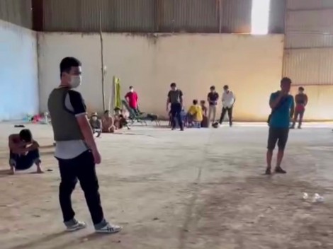 Triệt phá tụ điểm đánh bạc tại kho lúa ở huyện Thới Lai
