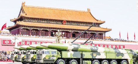 Trung Quốc tăng tốc mở rộng kho vũ khí hạt nhân?