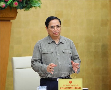 Thủ tướng Phạm Minh Chính chủ trì phiên họp Chính phủ thường kỳ tháng 10