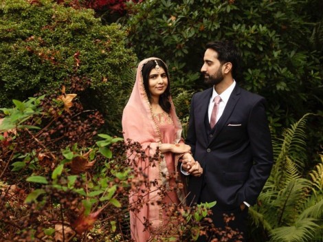 Cô gái can trường Malala kết hôn