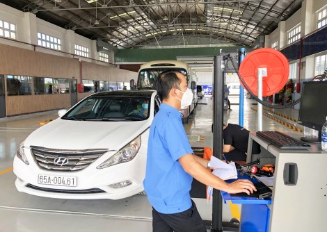 Trung tâm Đăng kiểm xe cơ giới 65-05D chính thức đi vào hoạt động