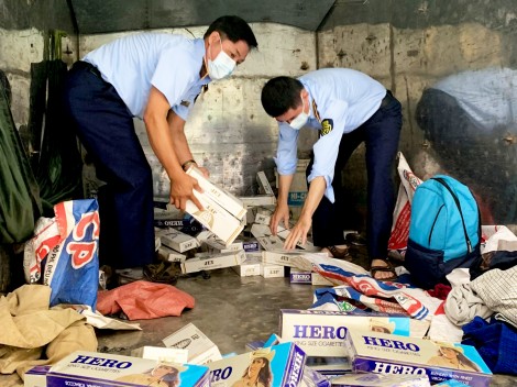 Tăng cường kiểm soát thuốc lá điếu nhập lậu