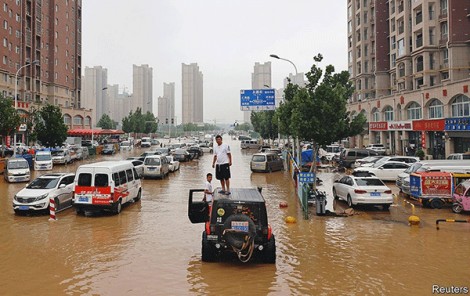 “Thành phố bọt biển” ngăn lũ lụt của Trung Quốc