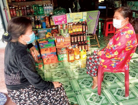 Đồng hành cùng hội viên phụ nữ nghèo