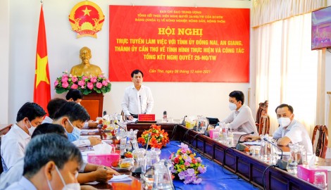 Phát triển nông nghiệp, nông dân, nông thôn phù hợp tình hình mới