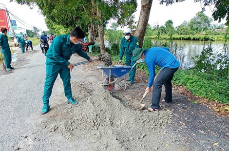 Thực hiện nhiều công trình đảm bảo an toàn giao thông