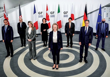 G7 gia tăng áp lực lên Nga xung quanh vấn đề Ukraine