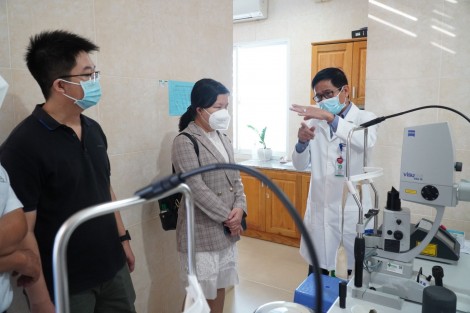 Xây dựng trung tâm đào tạo thực hành lâm sàng lĩnh vực nhãn khoa vùng ĐBSCL