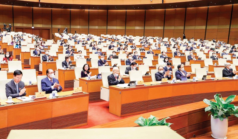 Bế mạc kỳ họp bất thường lần thứ nhất của Quốc hội khóa XV