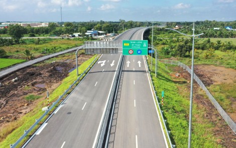 “3 tại chỗ” giúp cao tốc Trung Lương - Mỹ Thuận về đích