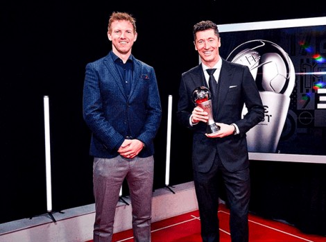 Lewandowski lần thứ hai đoạt giải The Best